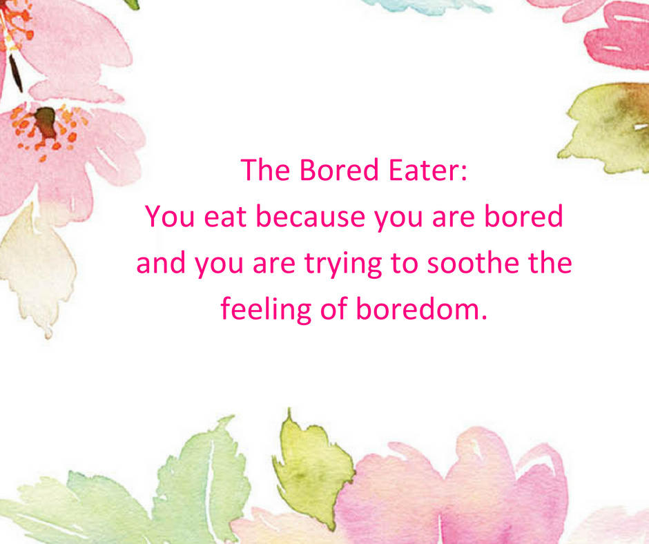 reasons for emotional eating - boredom